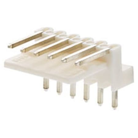 Molex Board Connector, 13 Contact(S), 1 Row(S), Male, Right Angle, 0.098 Inch Pitch, Solder Terminal, 22051132